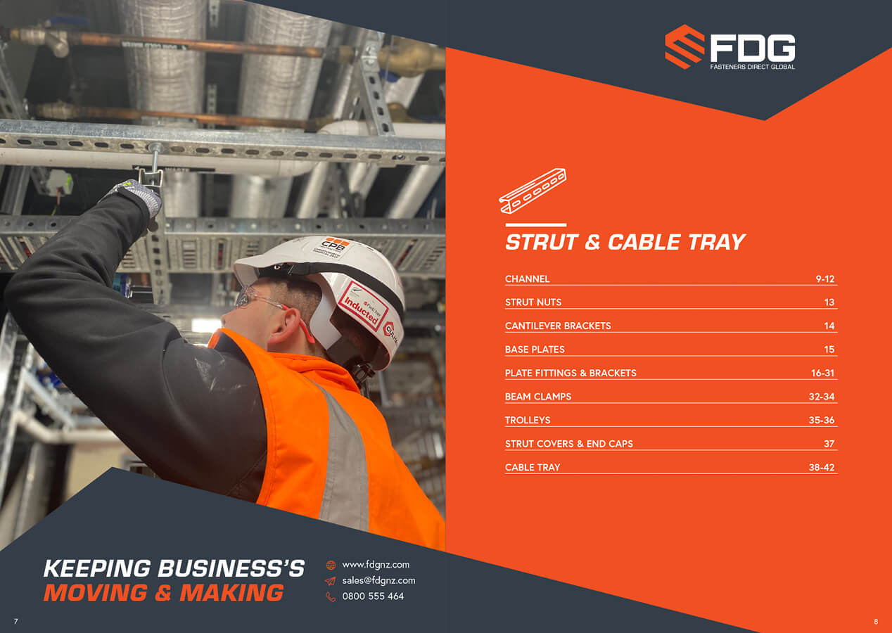 FDG Strut and Cable Tray